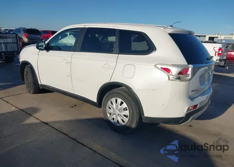 2015 Mitsubishi Outlander Es z USA, uszkodzony, nr VIN JA4AD2A33FZ001350